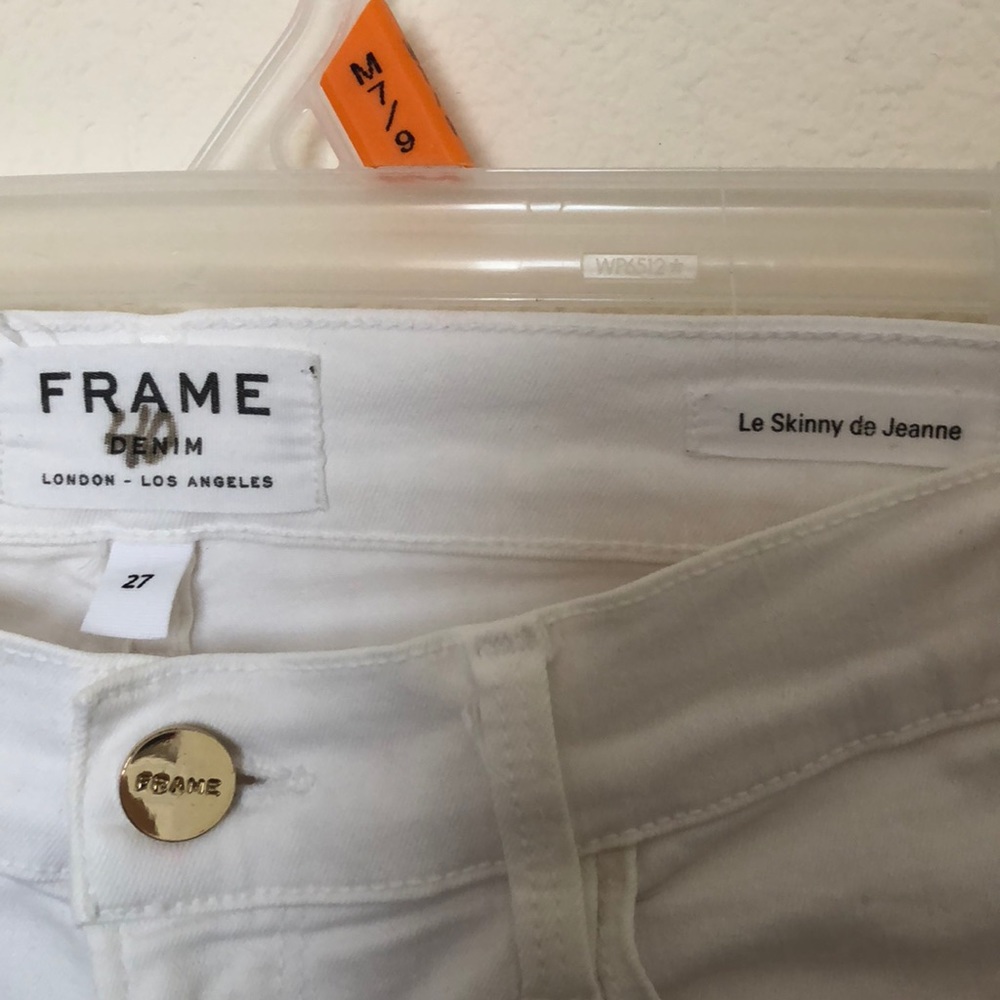 Frame Skinny de Jeanne Panel Jeans - Picture 4 of 8